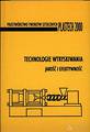 Technologie Wtryskiwania. Jakość i Efektywność (Nakład Wyczerpany)